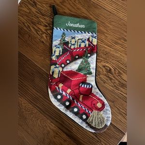 Lands End Christmas Stocking.